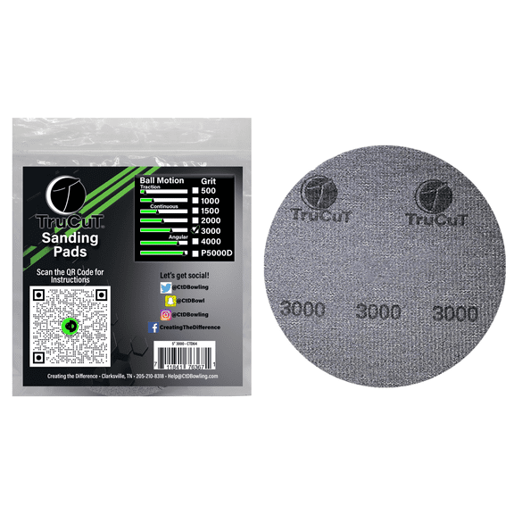 TruCut Sanding Pads | 3000 Grit | 5" Diameter