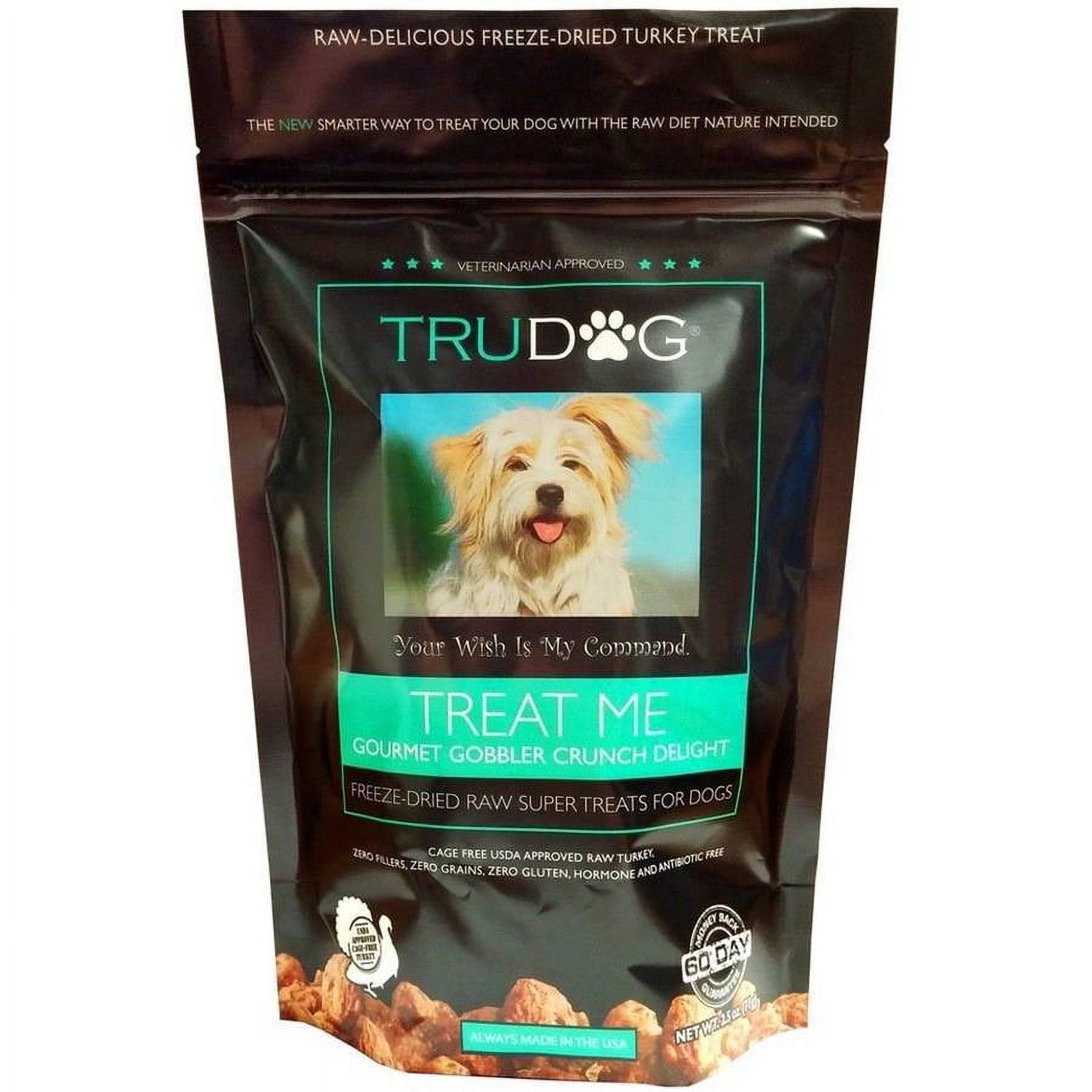Trudog feed me crunchy munchy top gourmet gobbler dry dog food