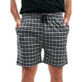 thumbnail image 1 of TruFit Mens Woven Plaid Pajama Sleep Shorts with Pockets, 9002JS, 1 of 5