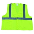 thumbnail image 1 of TruForce™ Class 2 Solid Mesh Safety Vest, Lime, 5X-Large (21 Unit), 1 of 1