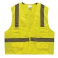 thumbnail image 1 of TruForce™ Class 2 Surveyor's Safety Vest, Lime, 4X-Large (15 Units), 1 of 1