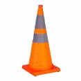 thumbnail image 1 of TruForce™ Collapsible Cones w/ Light, 28", Orange, 5/Pkg, 1 of 1
