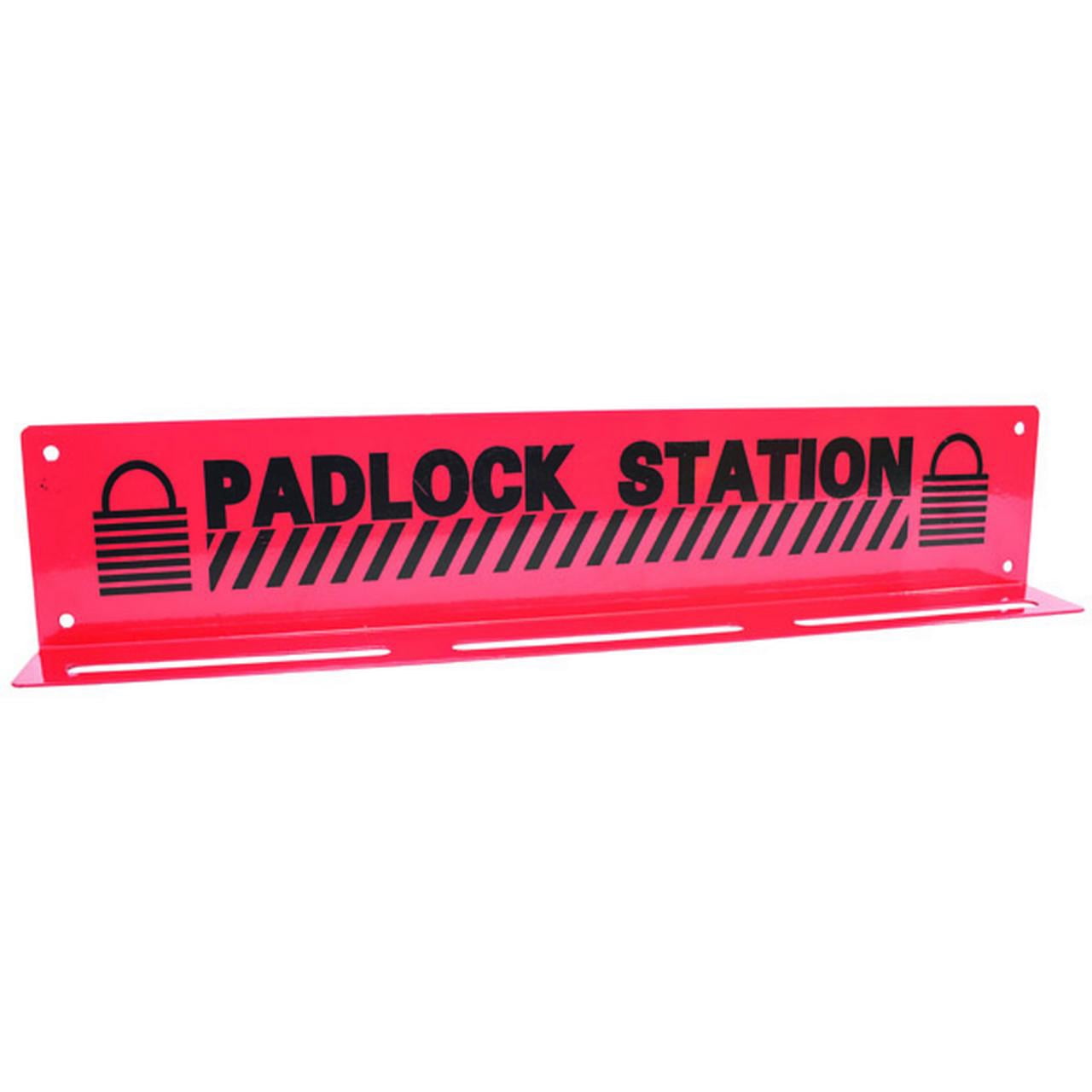 TruForce™ Heavy-Duty Padlock Station, 15 Lock, 3 1/4