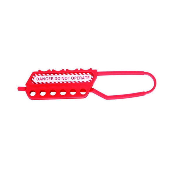 TruForce™ Safety Lockout Hasp, Dielectric Nylon, 7 1/2" x 1 3/4", 1/Each