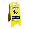 thumbnail image 1 of TruForce™ "WET FLOOR" Caution Sign, English (10 Units), 1 of 1