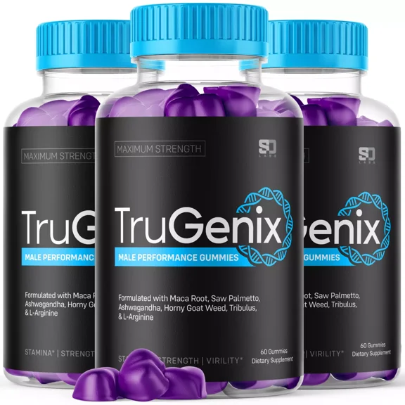 TruGenix for Men Advanced Formula Vitamin Supplement 180 Gummies