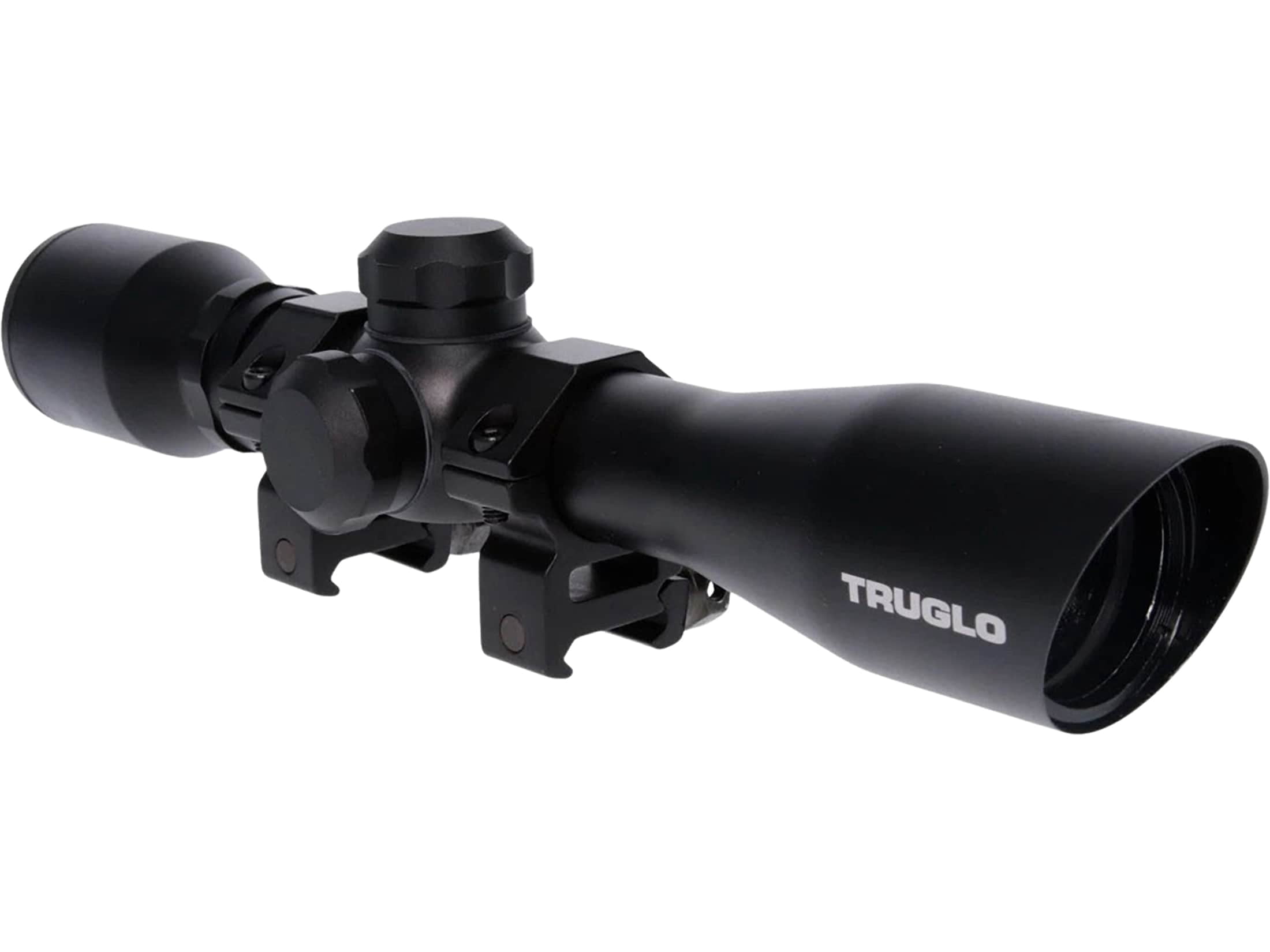 TruGlo Scope 4X32 Crossbow Black w/Rings