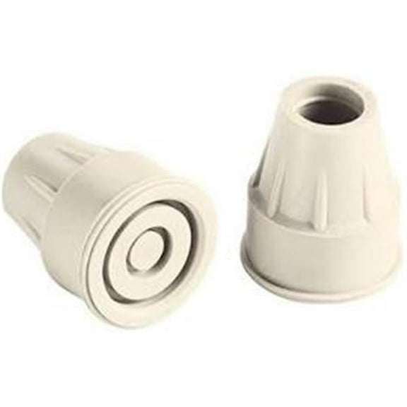 TruGuard F32251TV Crutch Tips, Reinforced Rubber, Almond, 2-Pk. - Quantity 6