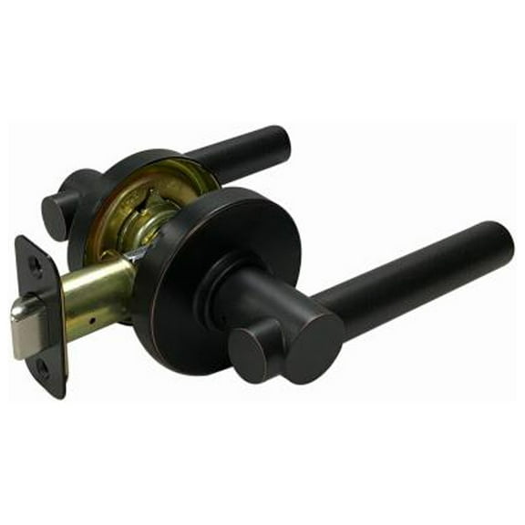 TruGuard LP2X703C Basel Passage Leverset, Aged Bronze - Quantity 6