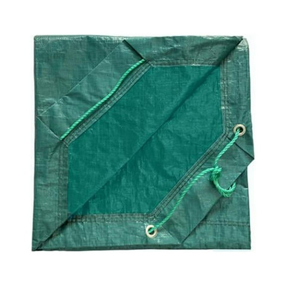 TruGuard MD-YT-GG-0909 Yard Tarp / Leaf Hauler, Green, 9 x 9-Ft. - Quantity 1