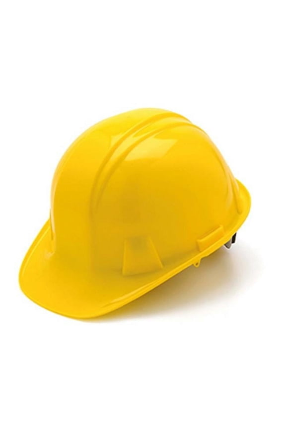 TruGuard Pin Lock Cap Style Hard Hat, Yellow