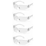 TruGuard S4110S4PK-TV Wraparound Safety Glasses, Clear, 4-Pk. - Quantity 10