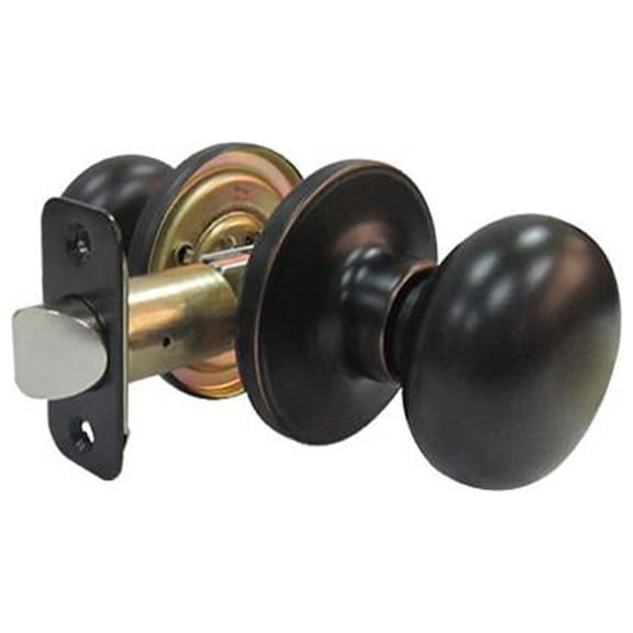 TruGuard TFX730B Mushroom Passage Lockset, Aged Bronze - Quantity 6