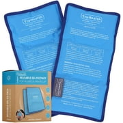 TruHealth | Reusable Gel Ice Pack | For Hot & Cold Muscle Therapy | Large | Pack of 2