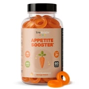 TruHeight Kids Appetite Booster Gummies Orange, Ages 2+ All Natural Toddler & Kids Appetite Stimulant to Eat More - Weight Gain Supplements - Vitamins for Underweight Children - Picky Eater Vitamin