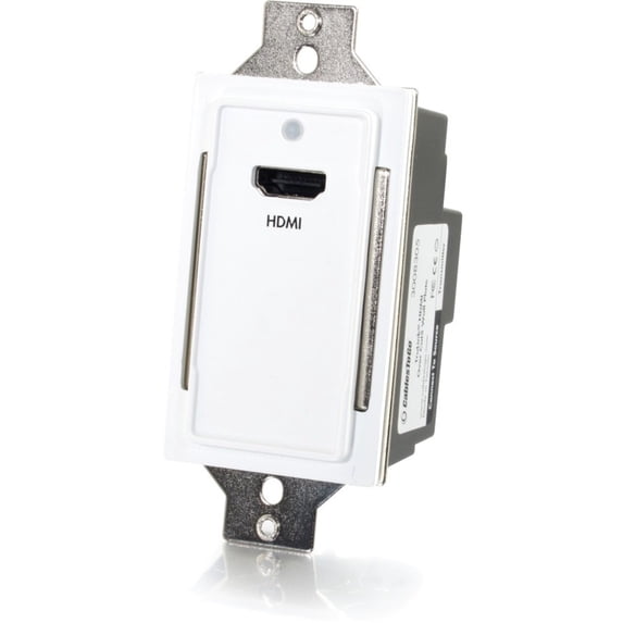 C2G/Cables to Go 29224 HDMI HDBaseT over Cat5 Extender Wall Plate Transmitter - White