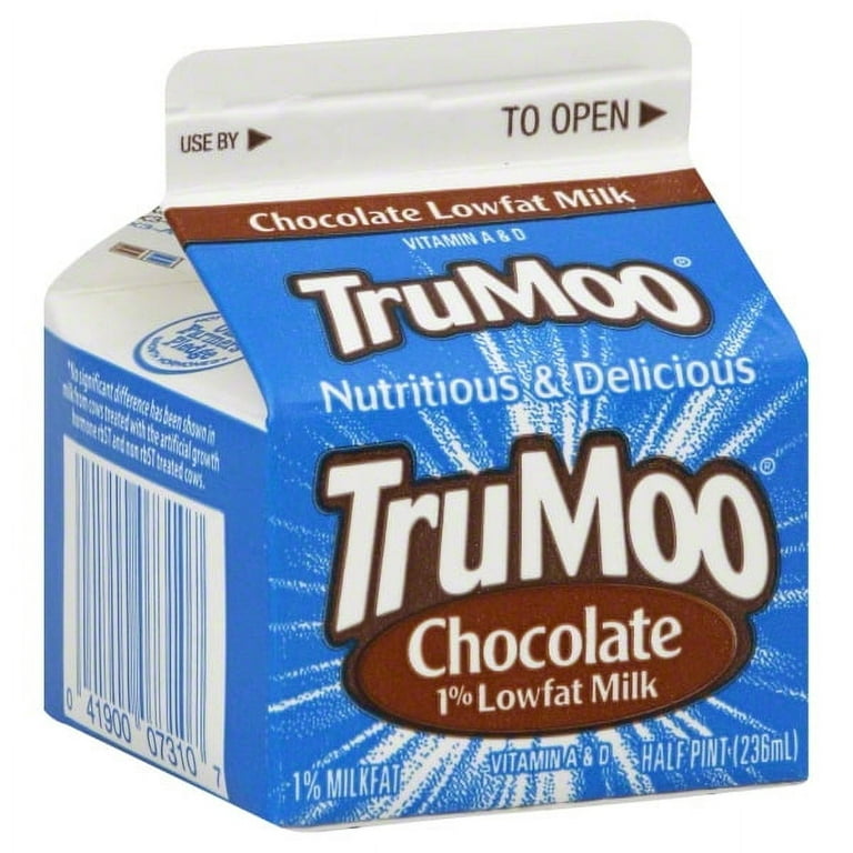 TruMoo Chocolate 1% Lowfat Milk Quart 