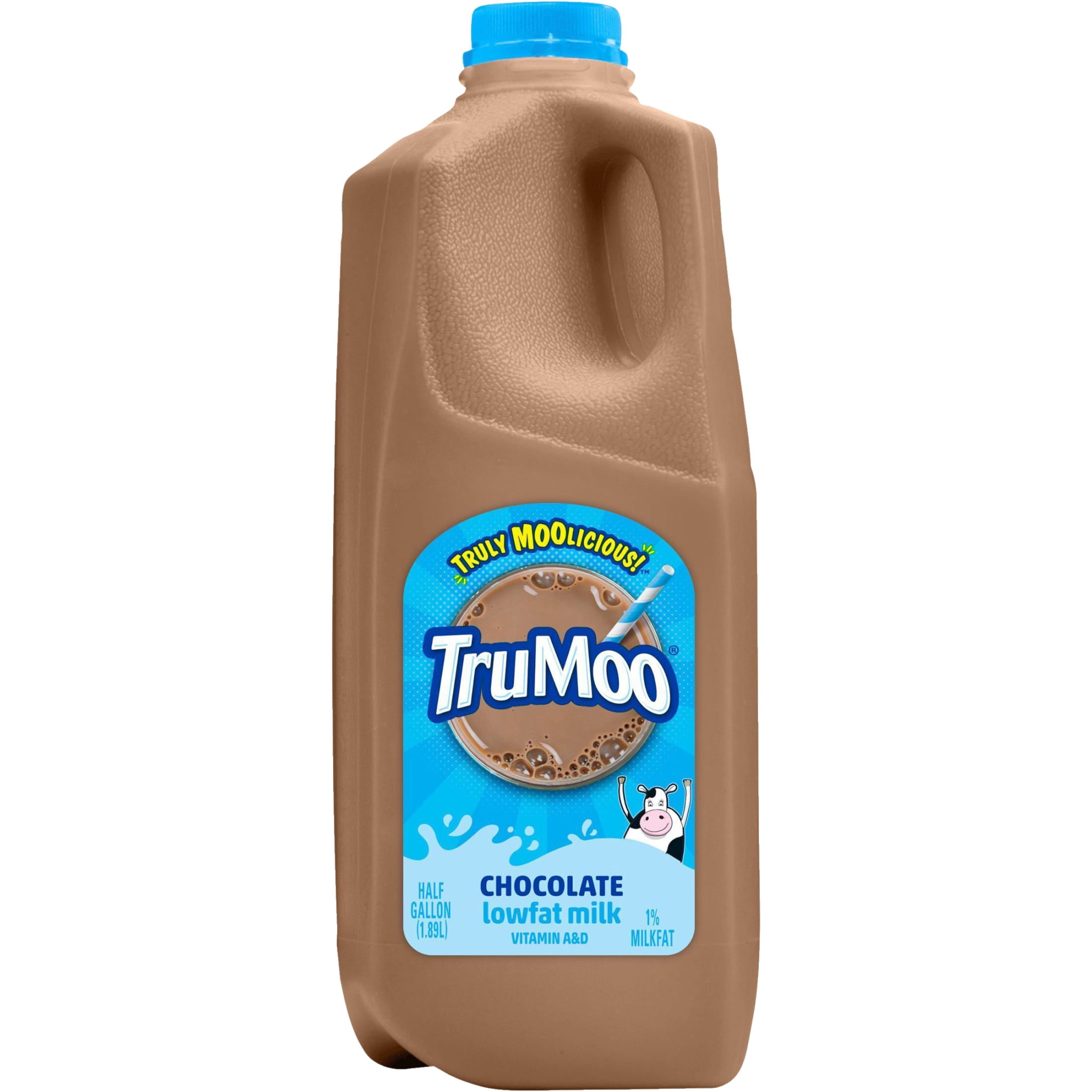 TruMoo 1% Lowfat Chocolate Milk Half Gallon