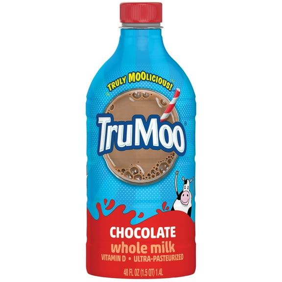 TruMoo Ultra-Pasteurized Vitamin D Whole Chocolate Milk 48 Fl Oz