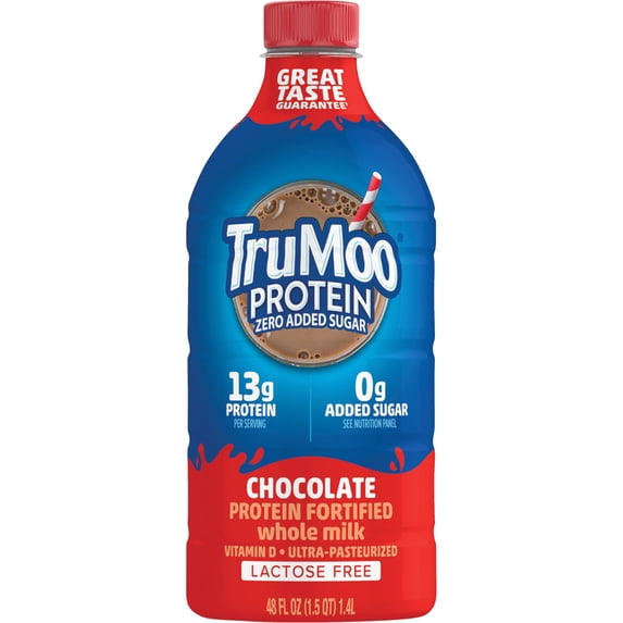 TruMoo Protein Whole Chocolate Milk 48 Fl Oz