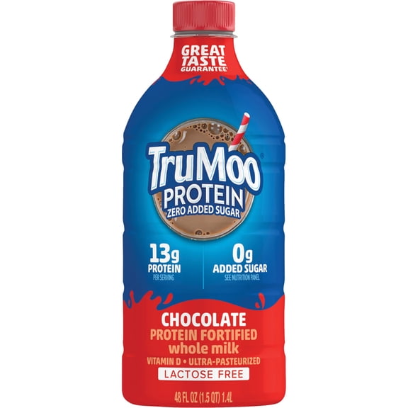 TruMoo Protein Whole Chocolate Milk 48 Fl Oz