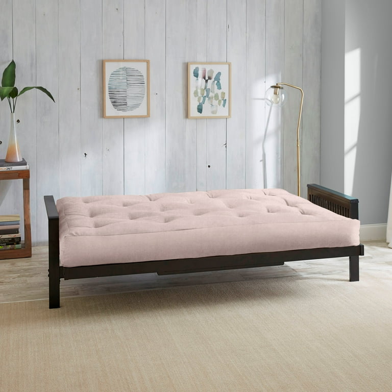 Pink 2024 futon mattress