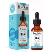 TruSkin Hyaluronic Acid Face Serum, Dual-Action Hydration with Ceramides & Aloe, 1 fl oz
