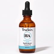 TruSkin Hyaluronic Acid Face Serum, Dual-Action Hydration with Ceramides & Aloe, 2 fl oz