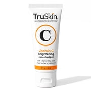 TruSkin Vitamin C Brightening Moisturizer For Face   With Vitamin C, Vitamin B5, Vitamin E, Jojoba Oil, Aloe Vera   Anti Aging, Wrinkle Cream, 2 fl oz