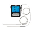 thumbnail image 1 of TruTemp Digital Dual Probe Programmable Meat Thermometer for Grilling, Smoking, & Cooking, Gray, 1 of 9