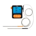 thumbnail image 1 of TruTemp Digital Dual Probe Programmable Meat Thermometer for Grilling, Smoking, & Cooking, Orange, 1 of 9