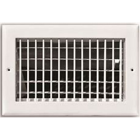 Truaire 12 In. X 6 In. Adjustable 1 Way Wall/Ceiling Register