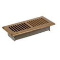 thumbnail image 1 of Truaire C168-OLF04X12 Floor Register  Light Oak - 4 x 12 in., 1 of 2