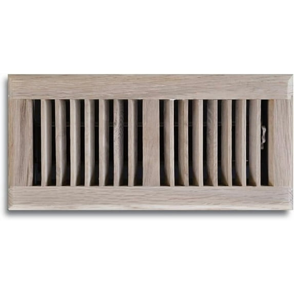 Truaire C168-OUF 06X12(Duct Opening Measurements) Solid Oak Floor Grille 6-Inch