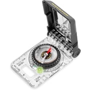 Brunton TruArc 15 Luminous Sighting Compass   Glow in the Dark Professional Navigation   Global Needle & Clinometer   Magnified Readout for Night Ops & Search and Rescue