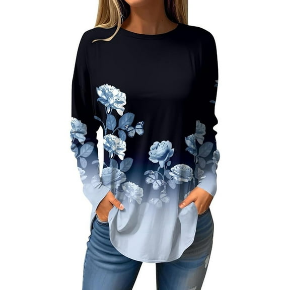 Trubkh Crop Top Cowl Neck Tops for Women Womens Blouses Long Sleeve Crop Tops for Women Long Sleeve Crop Tops for Women Going Out Topsblack L Black L