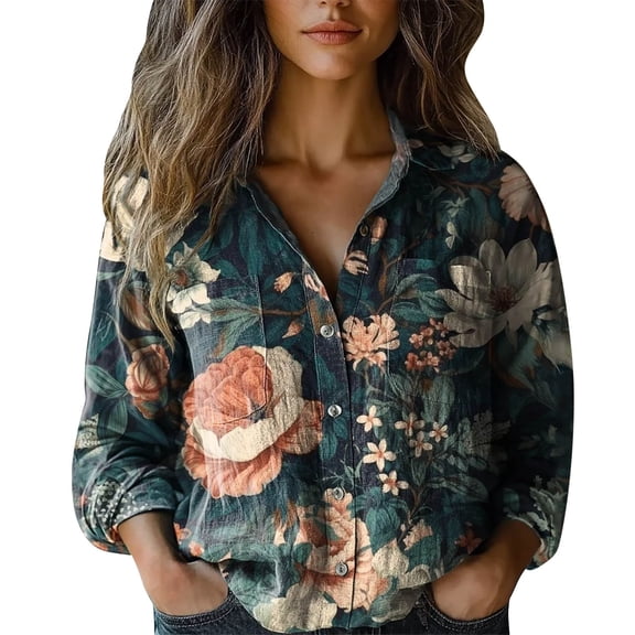 Trubkh Long Sleeve Shirts for Women Going Out Tops for Women Going Out Tops for Women Trendy Fall Shirts for Womennavy Xxl Navy XXL