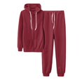 thumbnail image 1 of Trubkh Lounge Sets for Women 2 Piece Sets for Women Sweat Suits for Womens 2 Piece Womens Workout Sets Sweatsuits Women 2 Piece Outfit Womens Lounge Set Matching Sets Women Clothing Wine Xl, 1 of 2