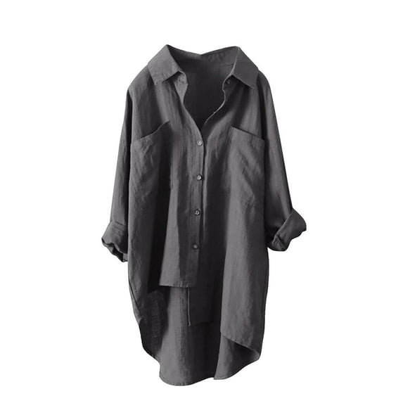 Trubkh Plaid Shirts for Women Button Down Shirts Shacket Jacket Coat Cardigan Sweaters for Women Womens Winter Coats Wool Coats for Women Sweater Jacket for Women Gray 5xl