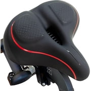 TrubliFit Replacement Extra Wide Seat for Original Peloton Bike & Bike+ and the Cross Training Bike & Bike+, Oversized Seat Cushion, Saddle Replacement for Women & Men, Accessory for Peloton