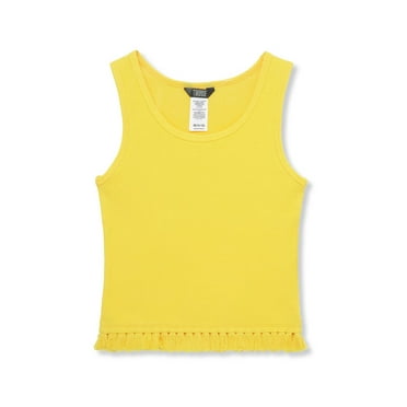 Truce girls  Fringe Tank, M10/12, Yellow