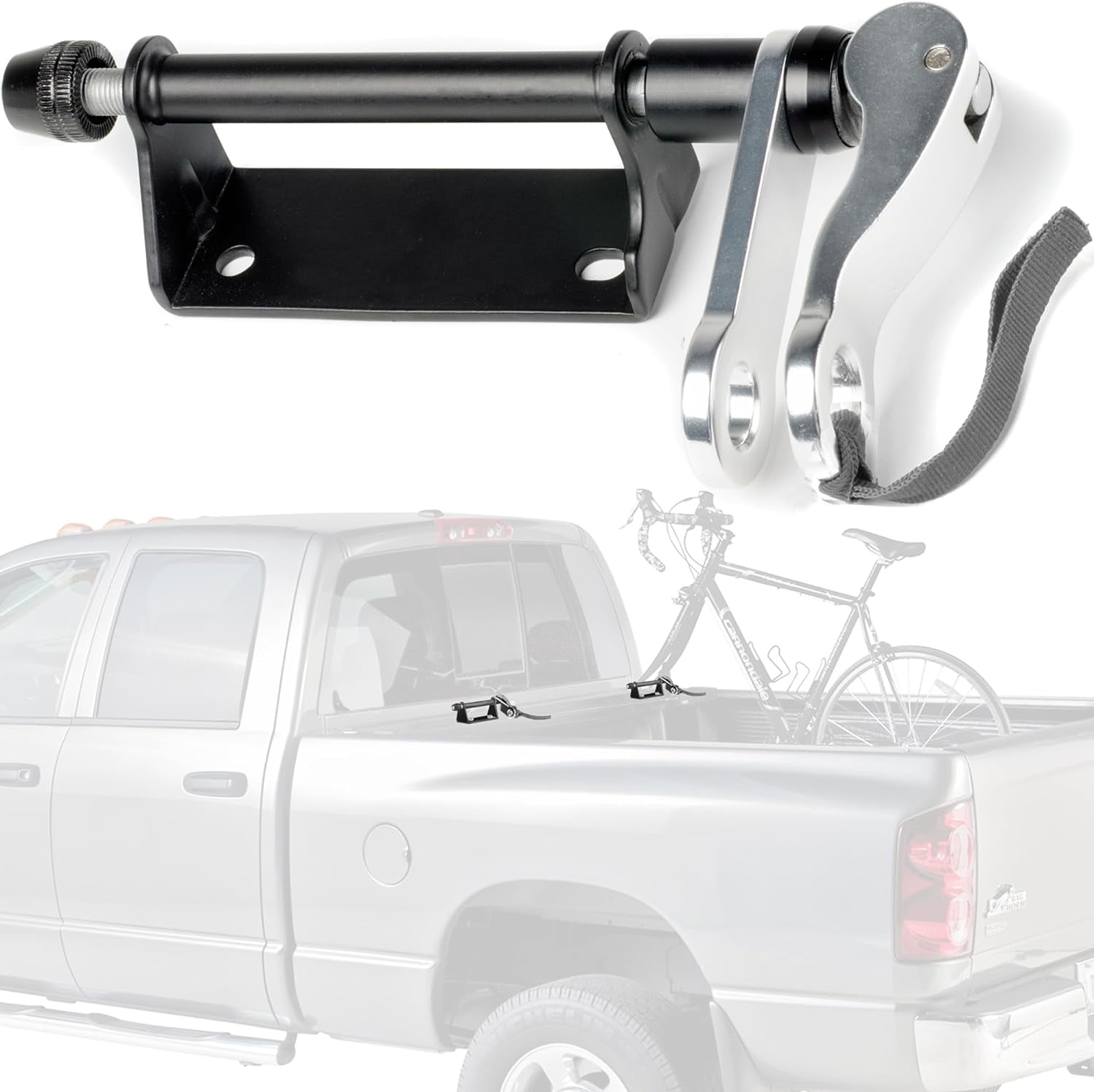 Truck Bed Bike Rack By Bike Hitch Lockable Bike Fork Mount Securely