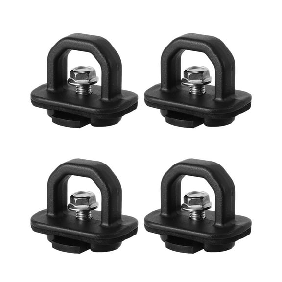 Truck Bed Cargo Anchors set Robusts Aluminum Tie Down Accessory Tie Down Brackets Simple Installs for Secure Transport