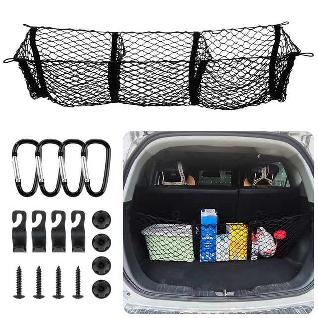 Rightline Gear Silverado Truck Bed Cargo Net W/ Built-In Tarp 100T60 - Foto 2
