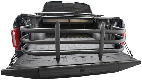 Truck Bed Extender For F-150, Silverado, Ram, Tundra, Titan - U-Shape, 2-Foot Extension, Fast Pin Release