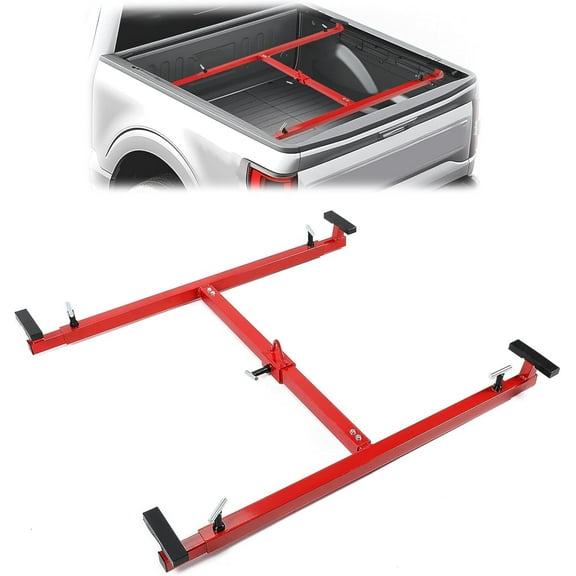 Truck Bed Lifter Box for Pickups Trucks, 43" - 79" Adjustable Universal Box Lift for Pickup, Powder Coated Heavy Duty Steel Universal Lift for Pickups Trucks, 800 LBS Capacity