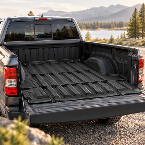 Truck Bed Liner, Custom Fit for 2022-2026 Nissan Frontier 5 Ft Bed, TPE Material, All-Weather Protection
