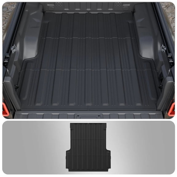 Truck Bed Mat Compatible with 2020-2026 Jeep Gladiator 5 Ft Truck Bed Liner All Weather Bed Liner 2024 Gladiator Accessories (2020-2026, 5Ft Bed Mat)