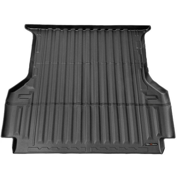 Truck Bed Mat for 2024 Ford Ranger 5 FT Bed, All Weather TPE Heavy Duty Pickup Ranger Bed Tray Liner Cargo Mats