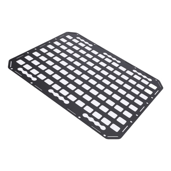 Truck Bed Molle Panel Cargo Storage Organizer Rack System for Pickups and SUVs 17x21.3 inches Aluminum Modular Board